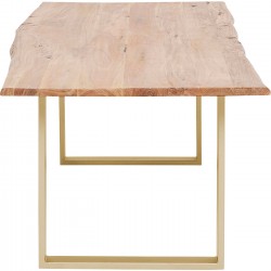 Table Harmony Brass 200x100cm Kare Design