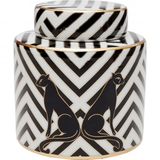 Deco Jar Panther 16cm Kare Design