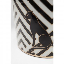 51052.JPG - Pote Decorativo Panther 16cm