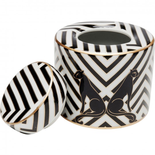 Deco Jar Panther 16cm Kare Design