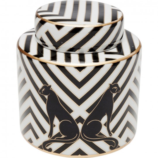Deco Jar Panther 16cm Kare Design