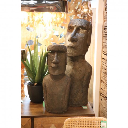 Peça Decorativa Easter Island 59cm