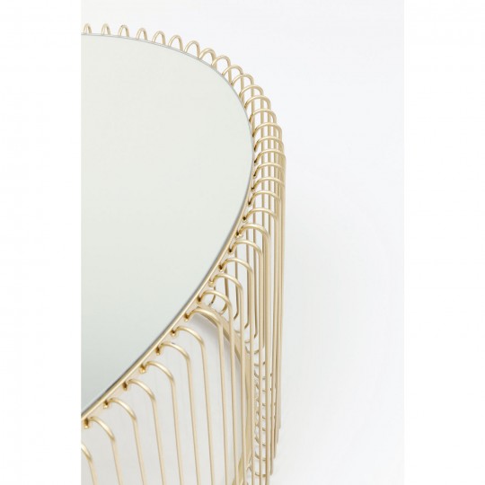 Coffee Table Wire Uno Brass 60x90cm Kare Design Coffee Table Wire Uno Brass 60x90cm Kare Design