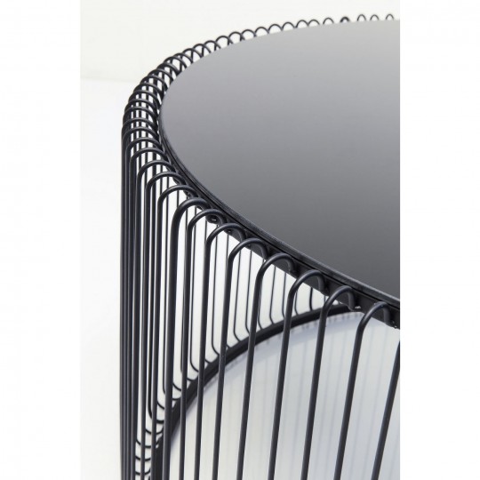 Coffee Table Wire Uno Black Ø80cm Kare Design Coffee Table Wire Uno Black Ø80cm Kare Design