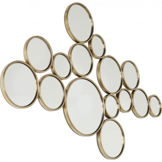 Espelho Bubbles Brass 93x138cm Espelho Bubbles Brass 93x138cm