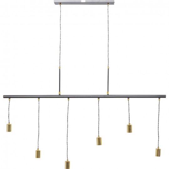 Pendant Lamp Pole Black Six Kare Design