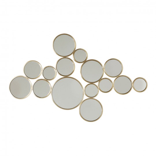 Espelho Bubbles Brass 93x138cm Espelho Bubbles Brass 93x138cm