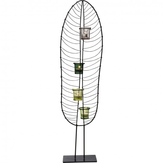 Porta velas Leaf Wire 86cm