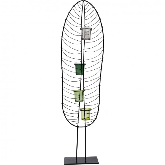 Porta velas Leaf Wire 86cm