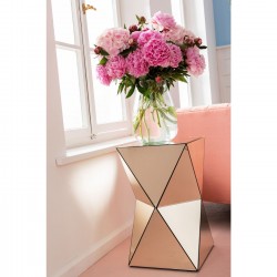 Side Table Luxury Triangle Champagne Kare Design