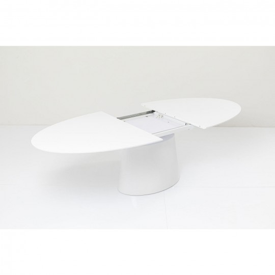 Mesa Extensível Benvenuto Branca 200(50)x110cm Mesa Extensível Benvenuto Branca 200(50)x110cm