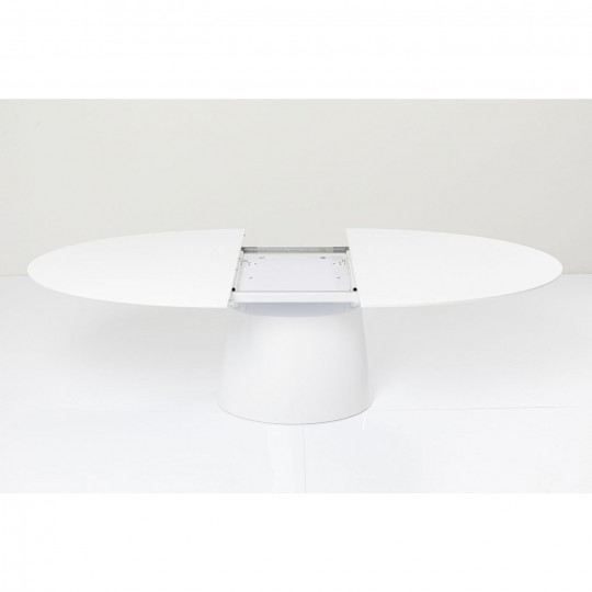 Mesa Extensível Benvenuto Branca 200(50)x110cm Mesa Extensível Benvenuto Branca 200(50)x110cm