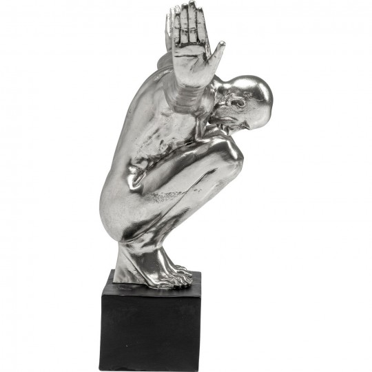 Objet décoratif Athlete XL argenté