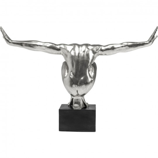 Objet décoratif Athlete XL argenté