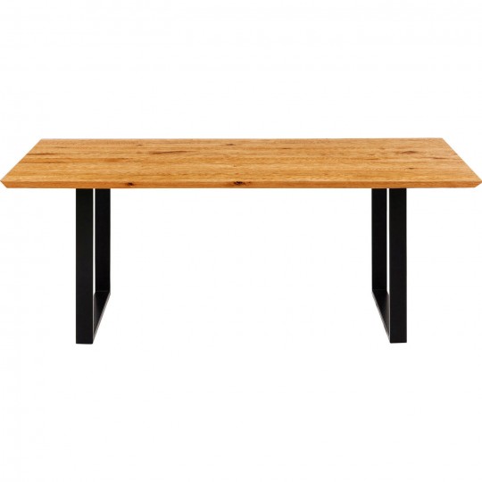 Table Symphony Oak Black 180x90cm Kare Design