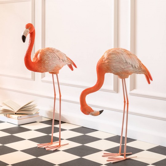 Deco Object Flamingo Road 75cm Kare Design