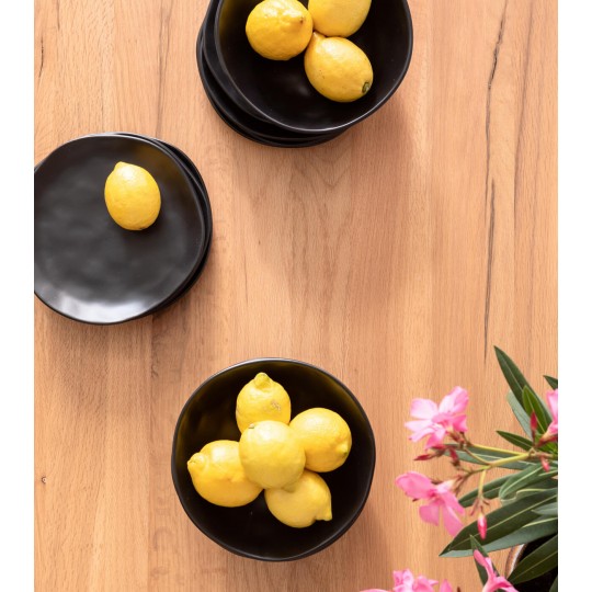 Prato Organic Preto Ø26cm