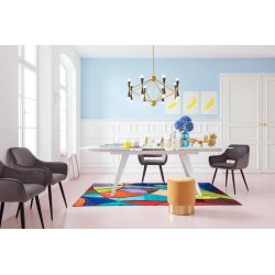 Chair with Armrest San Francisco Grey Kare Design