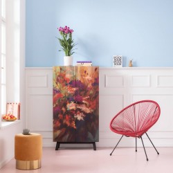 Armchair Acapulco red Kare Design