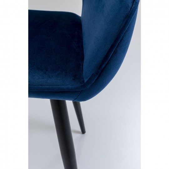 Chair with Armrest San Francisco Blue Kare Design