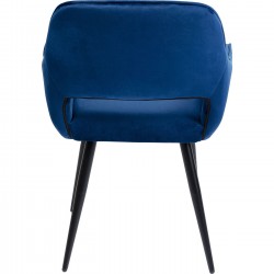 Chaise à./acc.  San Francisco bleu