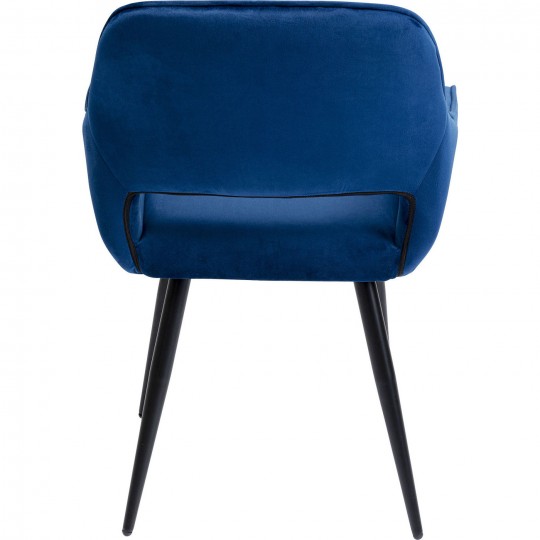 Chair with Armrest San Francisco Blue Kare Design
