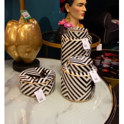 Pote Decorativo Panther 16cm-51052 (9)