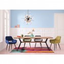 Chair with Armrest San Francisco Light Green Kare Design