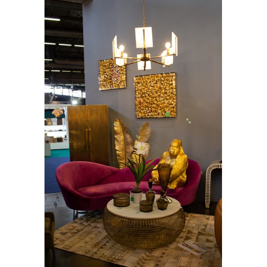 Sofa Night Fever Purple 3-Seater Kare Design