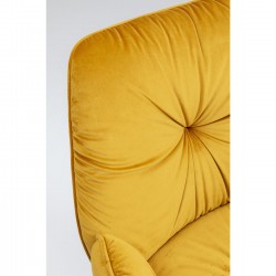 Chaise a./acc. Mila jaune
