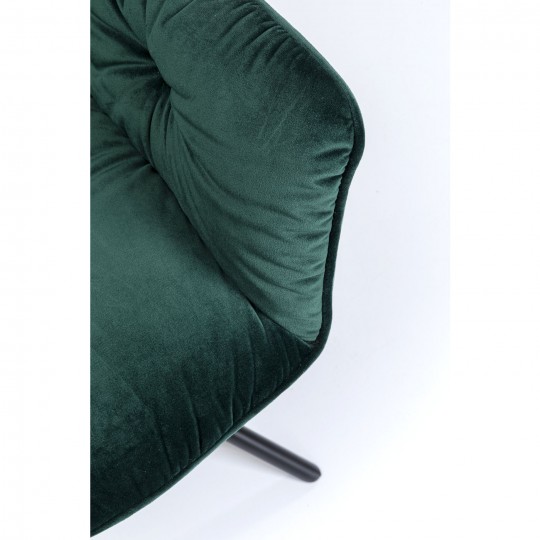 Chair with Armrest Mila Green Kare Design Chair with Armrest Mila Green Kare Design