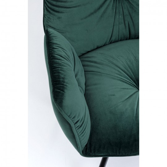 Chair with Armrest Mila Green Kare Design Chair with Armrest Mila Green Kare Design