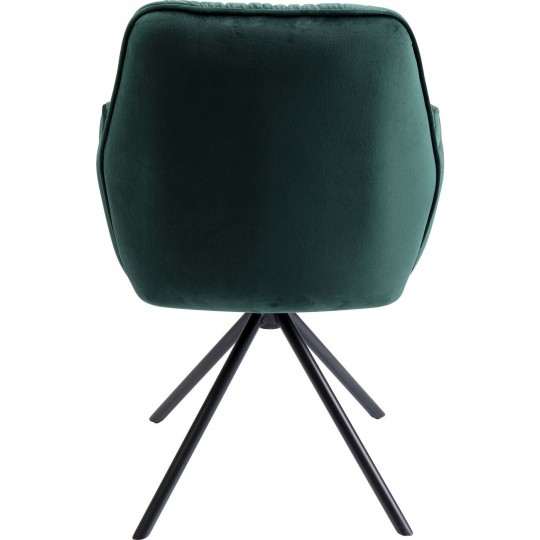 Chair with Armrest Mila Green Kare Design Chair with Armrest Mila Green Kare Design