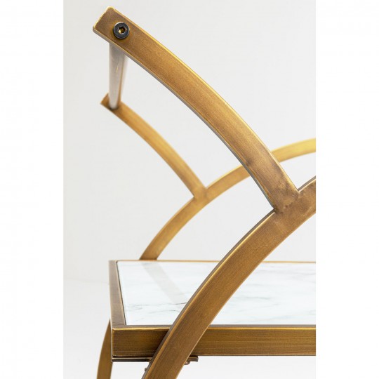 Carrinho de Bar Loft Brass