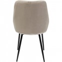 Chair East Side Velvet Champagne 52cm Kare Design