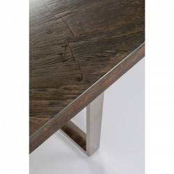 Table Conley chromé 180x90