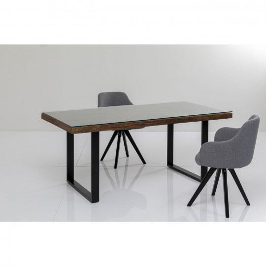 Table Conley Black 180x90cm Kare Design Table Conley Black 180x90cm Kare Design