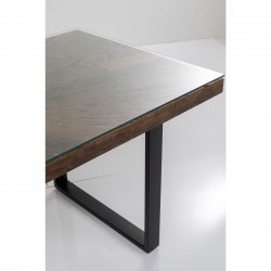 Table Conley noir 180x90