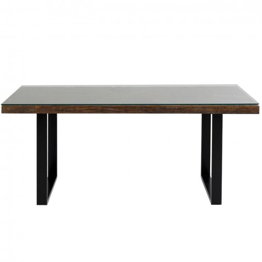 Table Conley Black 180x90cm Kare Design Table Conley Black 180x90cm Kare Design