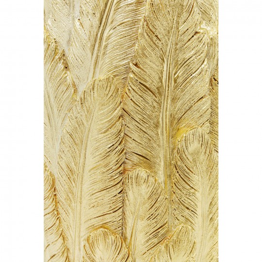 Vaso Feathers Dourado 80cm