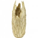 Vase Feathers Gold 80cm Kare Design