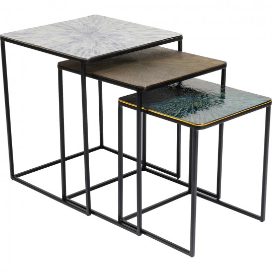 Side Table Ray Square (3/Set) Kare Design Side Table Ray Square (3/Set) Kare Design