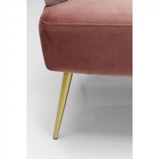 Sofa Sandwich 2 Seater Velvet Pink Kare Design