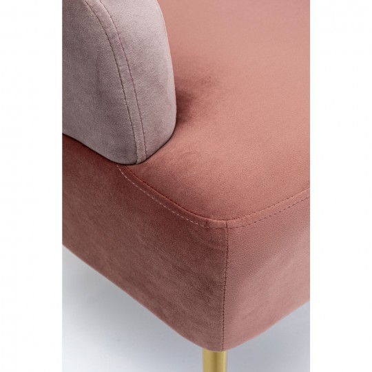 Armchair Sandwich velvet pink Kare Design Armchair Sandwich velvet pink Kare Design