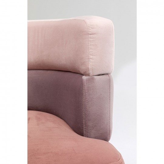 Armchair Sandwich velvet pink Kare Design Armchair Sandwich velvet pink Kare Design