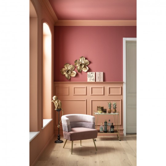Armchair Sandwich velvet pink Kare Design Armchair Sandwich velvet pink Kare Design