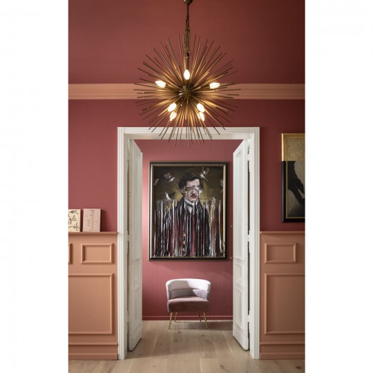 Armchair Sandwich velvet pink Kare Design Armchair Sandwich velvet pink Kare Design