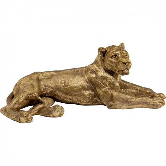 Deco Object Lion Gold XL Kare Design Deco Object Lion Gold XL Kare Design