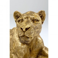 Objet décoratif Lion doré
