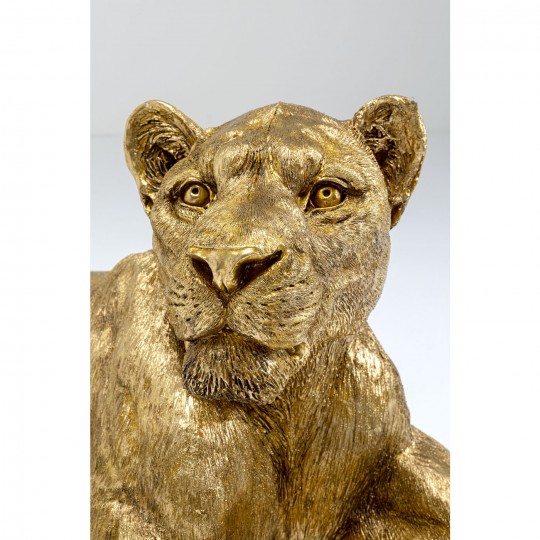 Deco Object Lion Gold XL Kare Design Deco Object Lion Gold XL Kare Design